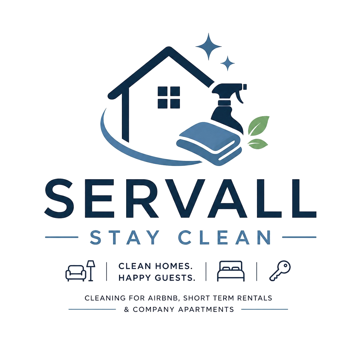 Company apartments deep clean